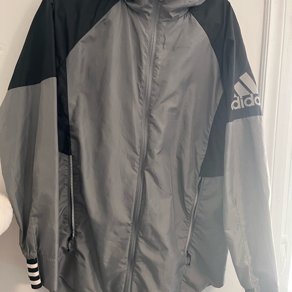 Adidas Gray Jacket - Picture 3 of 4
